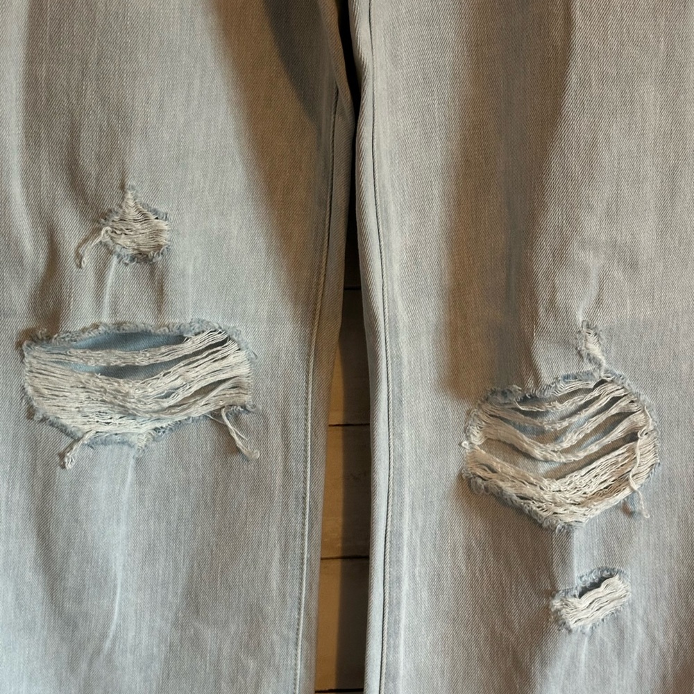 KanCan Light Blue Distressed Flare Jeans - Picture 4 of 10